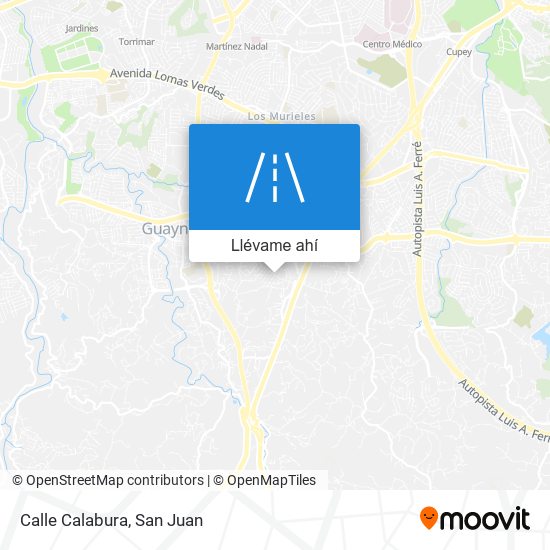 Mapa de Calle Calabura