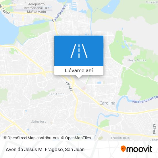 Mapa de Avenida Jesús M. Fragoso