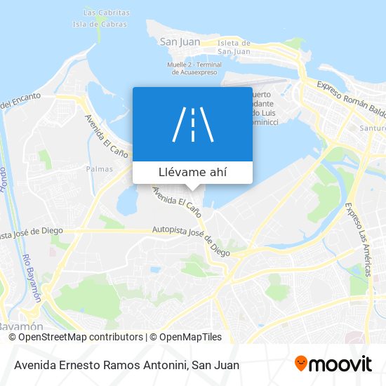 Mapa de Avenida Ernesto Ramos Antonini