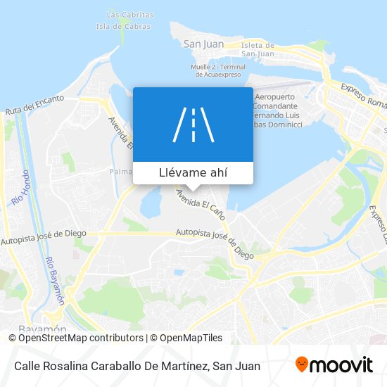 Mapa de Calle Rosalina Caraballo De Martínez