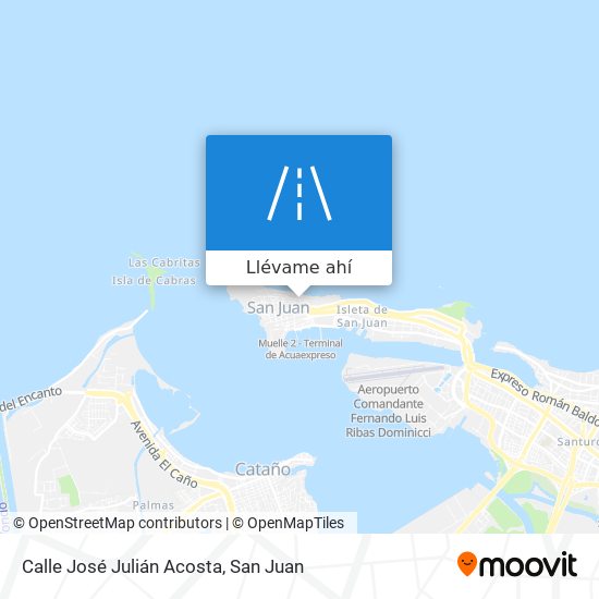 Mapa de Calle José Julián Acosta