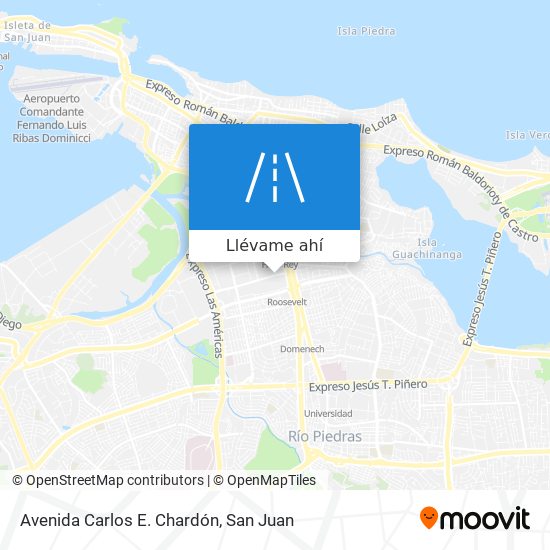 Mapa de Avenida Carlos E. Chardón