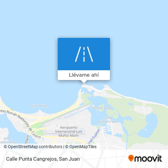 Mapa de Calle Punta Cangrejos