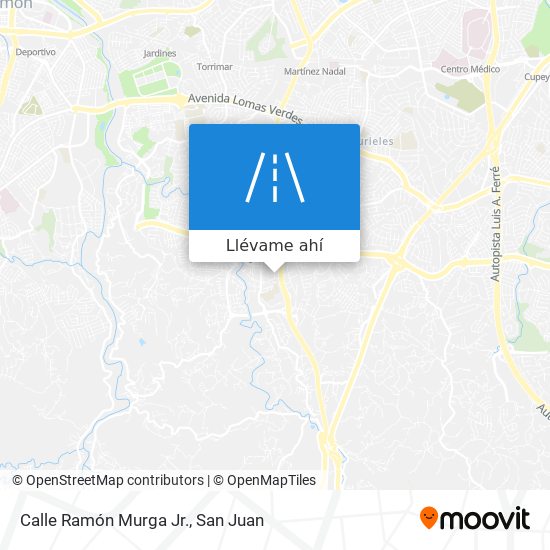 Mapa de Calle Ramón Murga Jr.