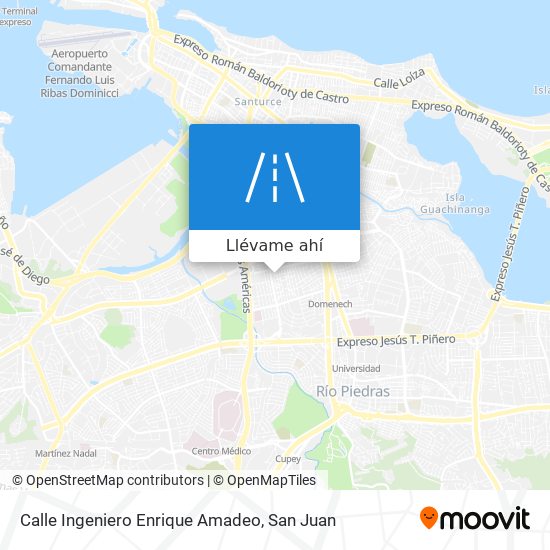 Mapa de Calle Ingeniero Enrique Amadeo