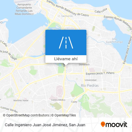 Mapa de Calle Ingeniero Juan José Jiménez