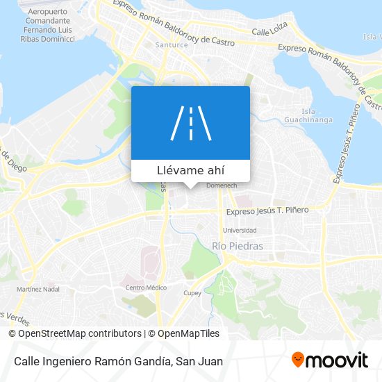 Mapa de Calle Ingeniero Ramón Gandía