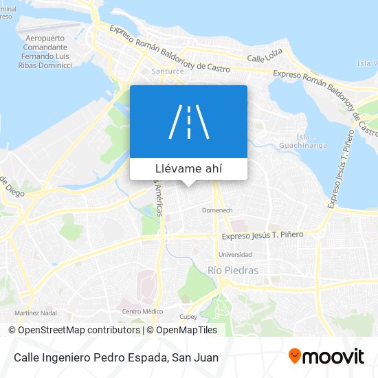 Mapa de Calle Ingeniero Pedro Espada