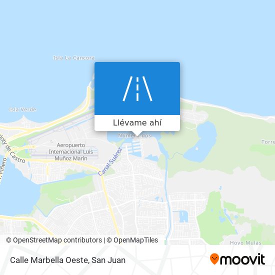 Mapa de Calle Marbella Oeste