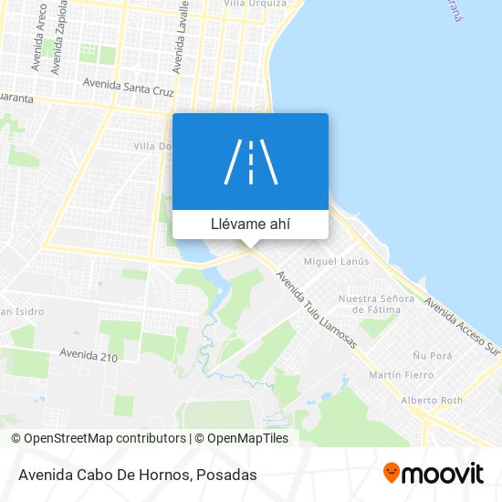 Mapa de Avenida Cabo De Hornos