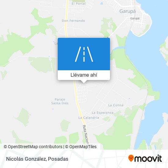 Mapa de Nicolás González