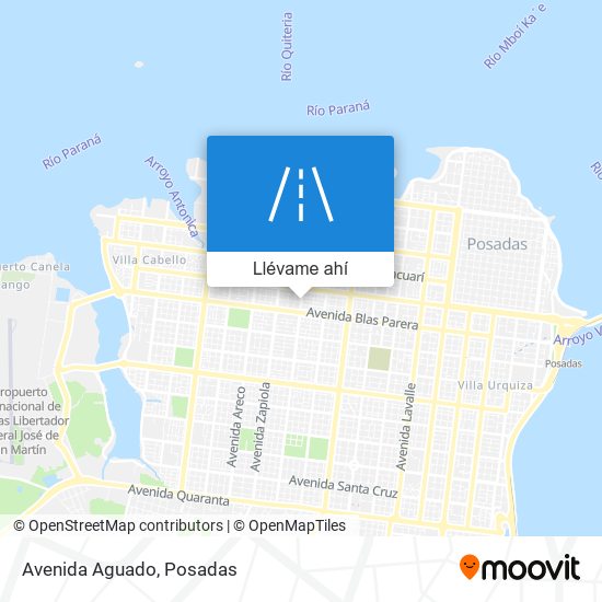 Mapa de Avenida Aguado