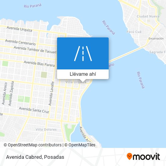 Mapa de Avenida Cabred