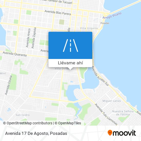 Mapa de Avenida 17 De Agosto