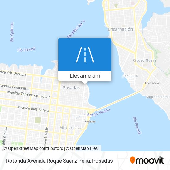 Mapa de Rotonda Avenida Roque Sáenz Peña