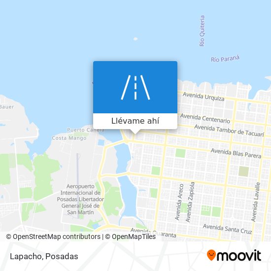 Mapa de Lapacho