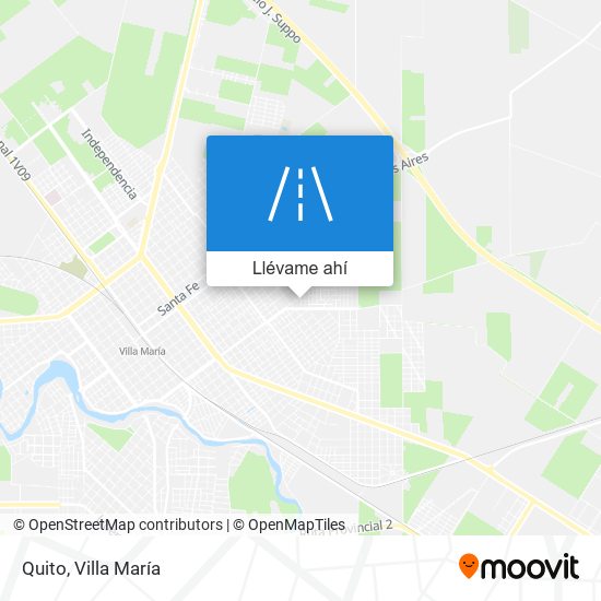 Mapa de Quito