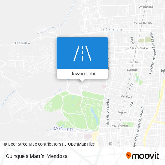 Mapa de Quinquela Martín