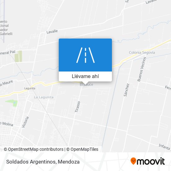 Mapa de Soldados Argentinos
