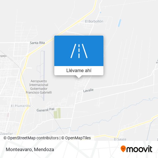 Mapa de Monteavaro