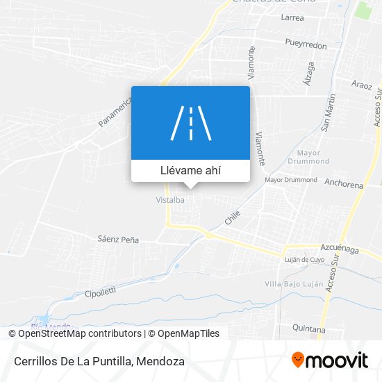 Mapa de Cerrillos De La Puntilla