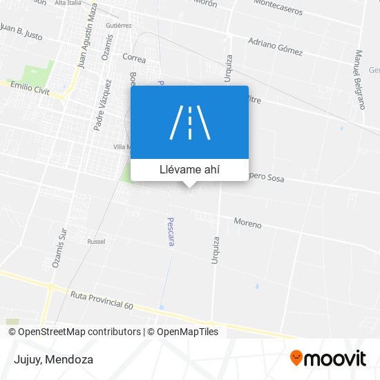 Mapa de Jujuy