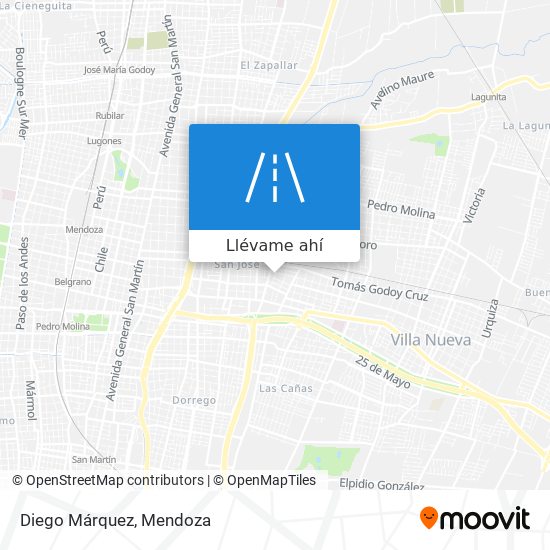Mapa de Diego Márquez