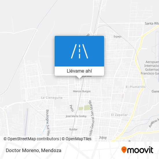 Mapa de Doctor Moreno