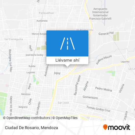Mapa de Ciudad De Rosario