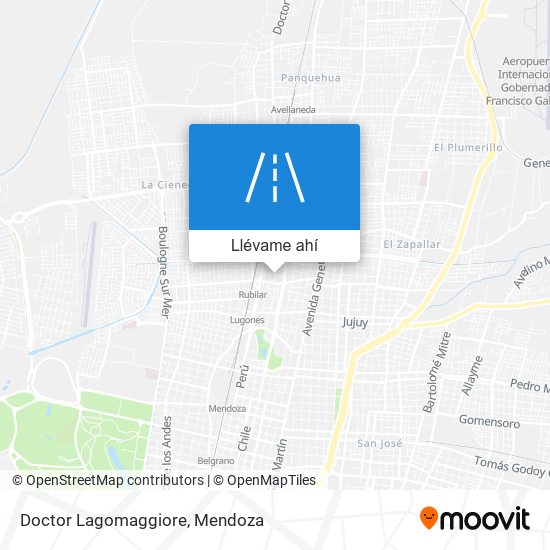 Mapa de Doctor Lagomaggiore