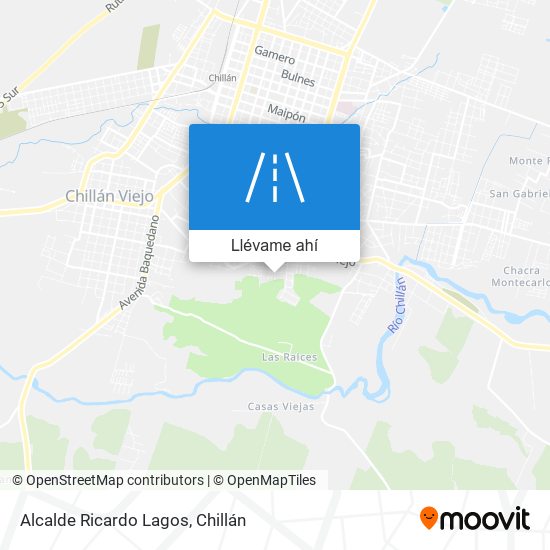 Mapa de Alcalde Ricardo Lagos