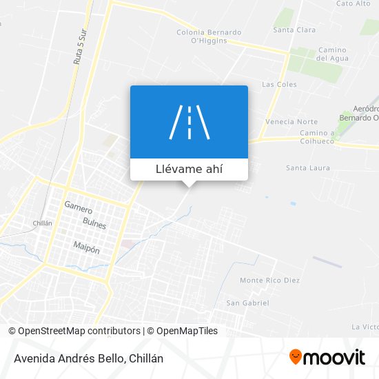 Mapa de Avenida Andrés Bello