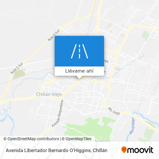 Mapa de Avenida Libertador Bernardo O'Higgins