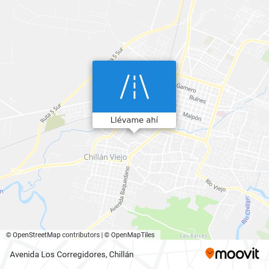 Mapa de Avenida Los Corregidores