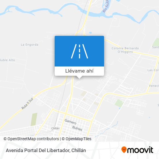 Mapa de Avenida Portal Del Libertador