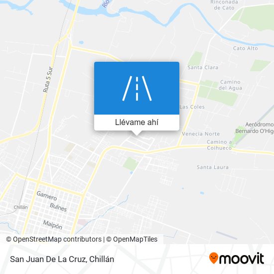Mapa de San Juan De La Cruz