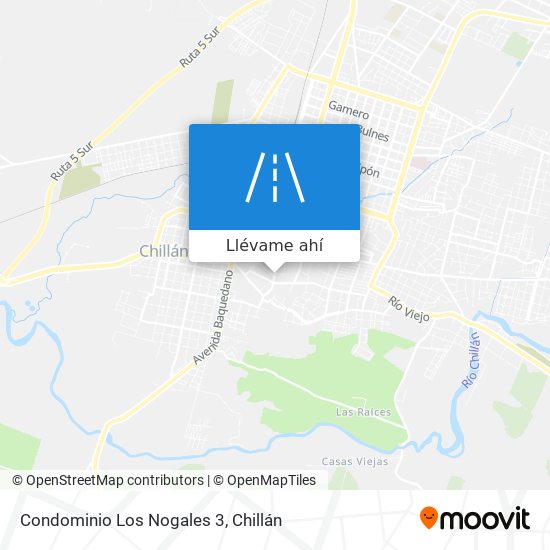 Mapa de Condominio Los Nogales 3