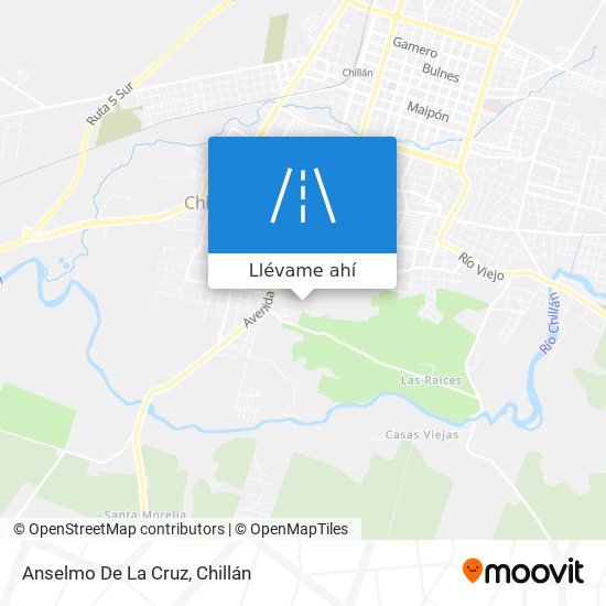 Mapa de Anselmo De La Cruz