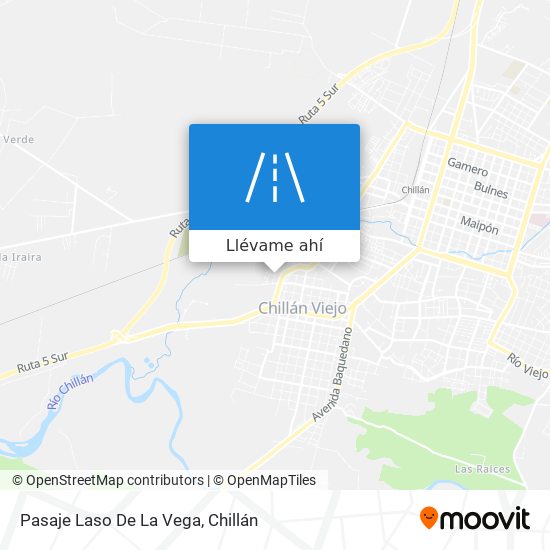 Mapa de Pasaje Laso De La Vega