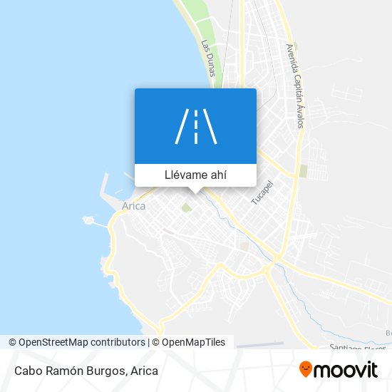 Mapa de Cabo Ramón Burgos