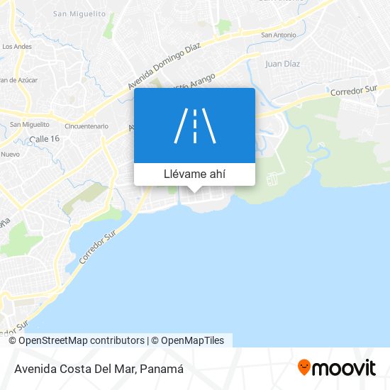 Mapa de Avenida Costa Del Mar