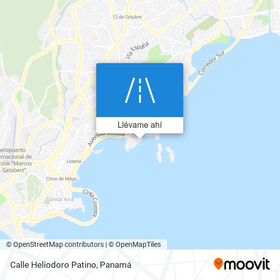 Mapa de Calle Heliodoro Patino