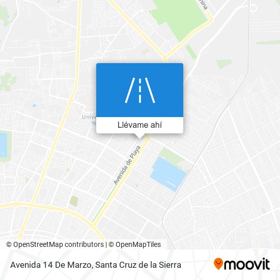 Mapa de Avenida 14 De Marzo