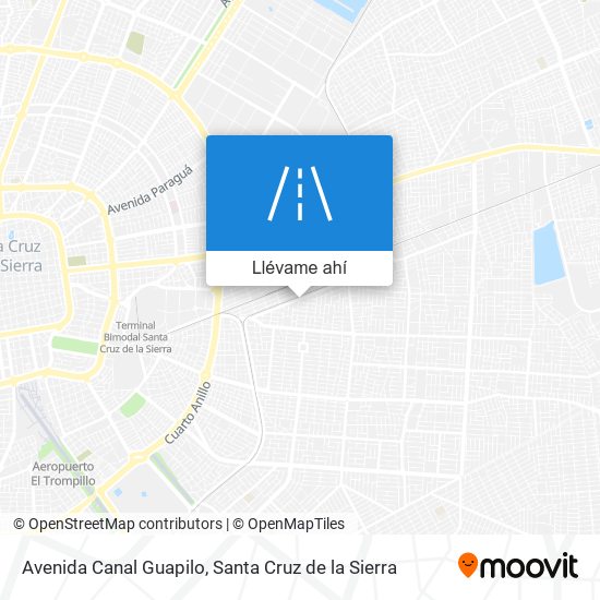 Mapa de Avenida Canal Guapilo
