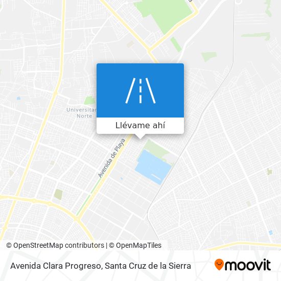 Mapa de Avenida Clara Progreso
