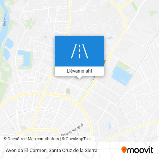 Mapa de Avenida El Carmen