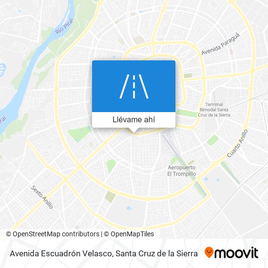 Mapa de Avenida Escuadrón Velasco
