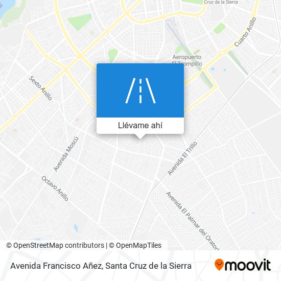 Mapa de Avenida Francisco Añez