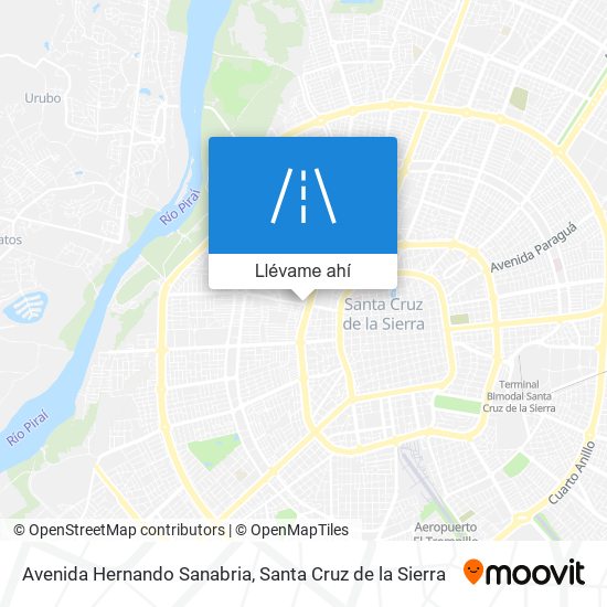 Mapa de Avenida Hernando Sanabria