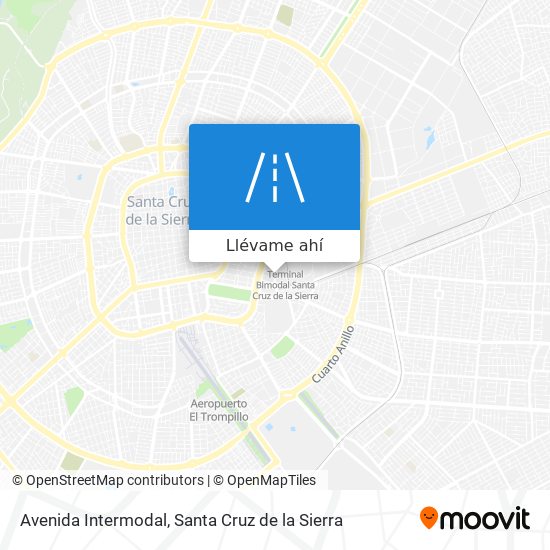 Mapa de Avenida Intermodal